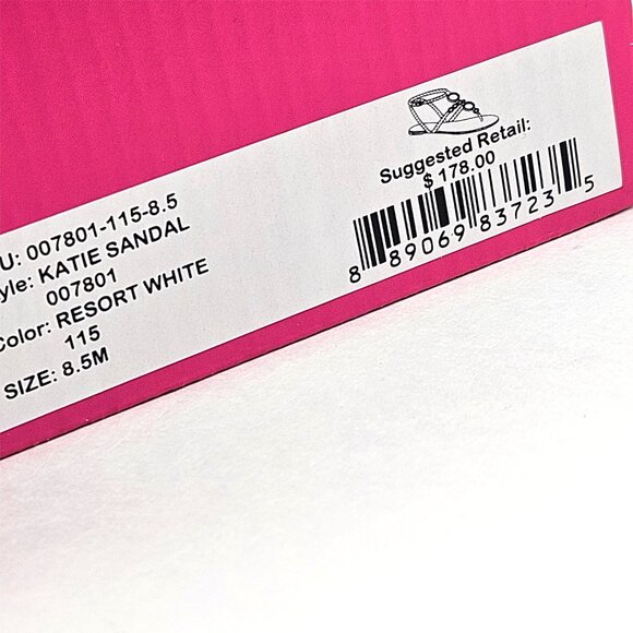 Lilly Pulitzer Katie Embellished Sandals Gold/Resort White - Picture 9 of 9